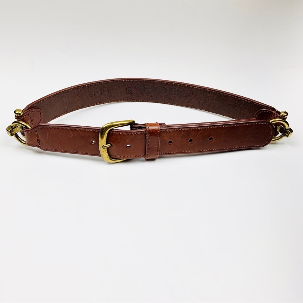 Fossil | Leather Equestrian Style Belt